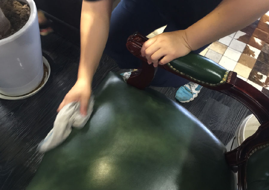 丛台区家具清洗案例